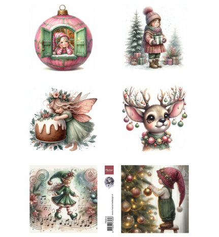 Marianne Design PRE-ORDER Knipvel A4 Enchanted Christmas (FB2512) Marianne Design PRE-ORDER Knipvel A4 Enchanted Christmas (FB2512)