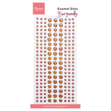 Marianne Design PRE-ORDER Enamel Dots Burgundy (PL4542)