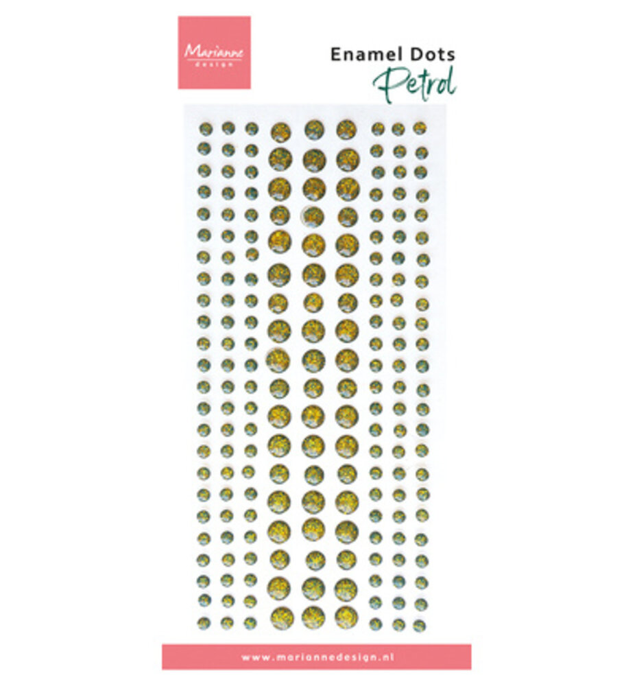 Marianne Design PRE-ORDER Enamel Dots Petrol (PL4543) Marianne Design PRE-ORDER Enamel Dots Petrol (PL4543)