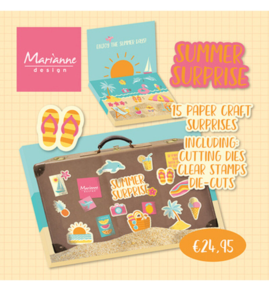 Marianne Design PRE-ORDER Summer Surprise Box (CA3232) Marianne Design PRE-ORDER Summer Surprise Box (CA3232)