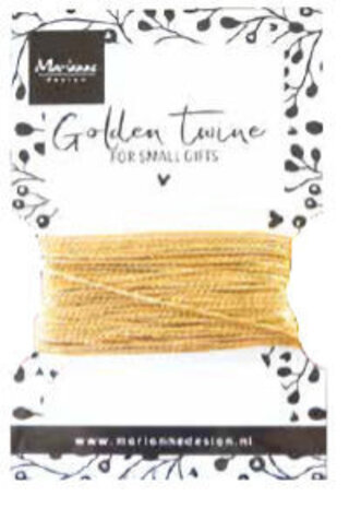 Marianne Design PRE-ORDER Bakers Twine Golden (CA3233)