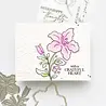 Pinkfresh Studio Sunlit Manor Stamp Bloom & Buds (325126)