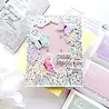 Pinkfresh Studio Sunlit Manor Cling Stamp Sunlit Garden (324226)