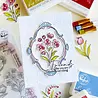 Pinkfresh Studio Sunlit Manor Stamp Blossom Medallion (323826)