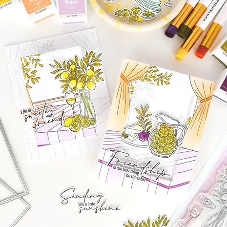 Pinkfresh Studio Sunlit Manor BUNDLE Sunlit Table Pinkfresh Studio Sunlit Manor BUNDLE Sunlit Table