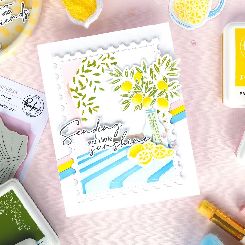 Pinkfresh Studio Sunlit Manor BUNDLE Citrus Still Life