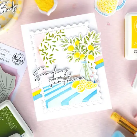 Pinkfresh Studio Sunlit Manor BUNDLE Citrus Still Life