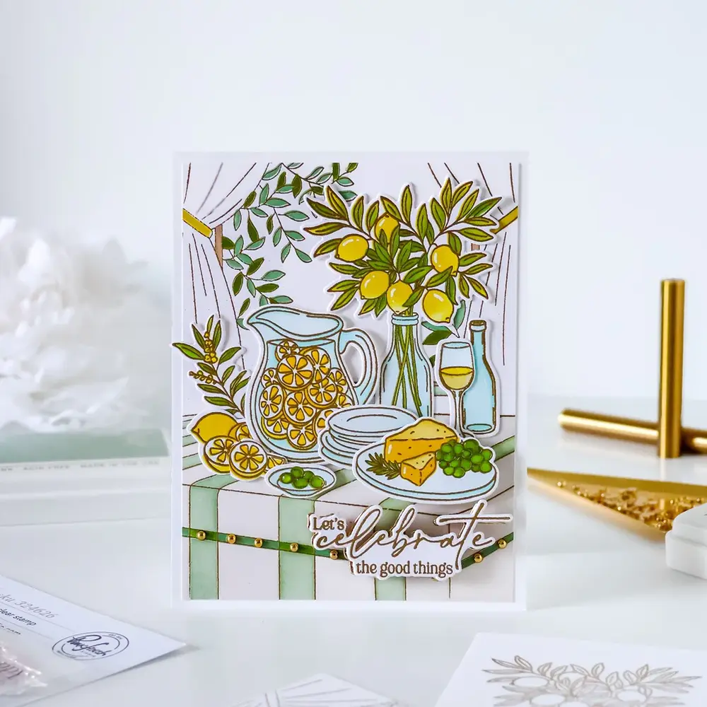 Pinkfresh Studio Sunlit Manor BUNDLE Citrus Still Life