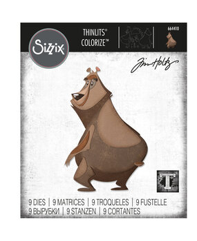 Sizzix PRE-ORDER Thinlits Die Set Theodore (664410) Sizzix PRE-ORDER Thinlits Die Set Theodore (664410)