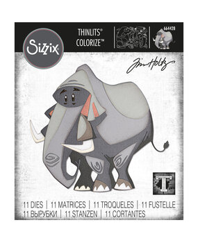Sizzix PRE-ORDER Thinlits Die Set Clarence (664428) Sizzix PRE-ORDER Thinlits Die Set Clarence (664428)