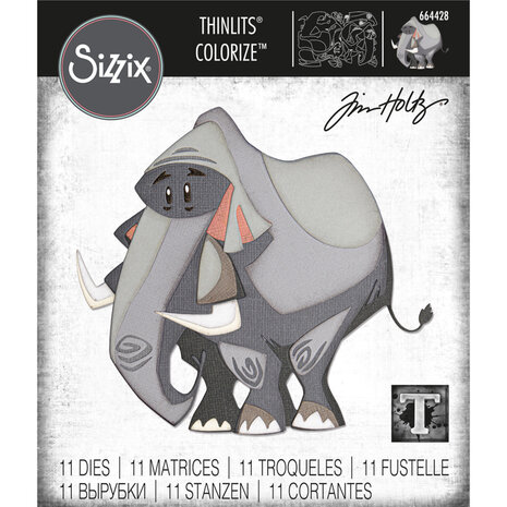Sizzix PRE-ORDER Thinlits Die Set Clarence (664428) Sizzix PRE-ORDER Thinlits Die Set Clarence (664428)