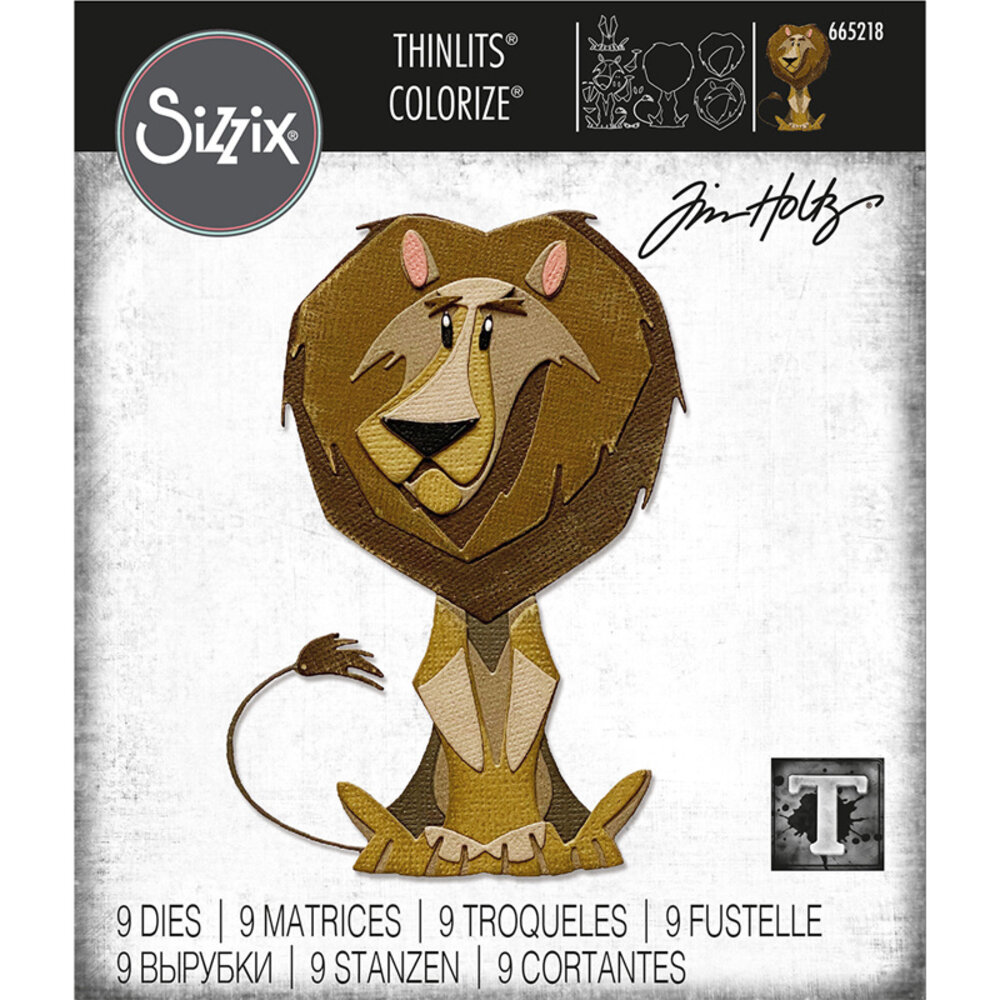 Sizzix PRE-ORDER Thinlits Die Set Harrison (665218) Sizzix PRE-ORDER Thinlits Die Set Harrison (665218)
