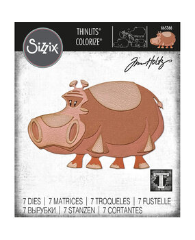 Sizzix PRE-ORDER Thinlits Die Set Bernice (665366) Sizzix PRE-ORDER Thinlits Die Set Bernice (665366)