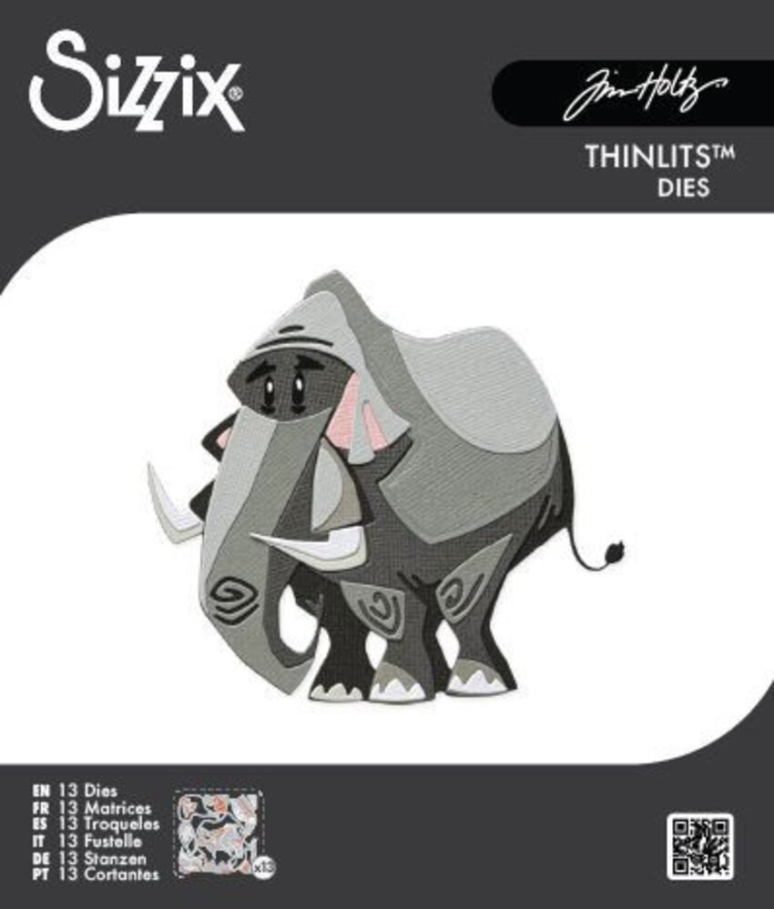 Sizzix PRE-ORDER Thinlits Die Set Mini Colorize Clarence (667216) Sizzix PRE-ORDER Thinlits Die Set Mini Colorize Clarence (667216)