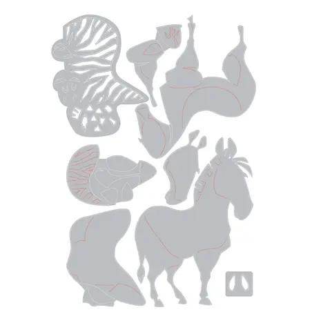 Sizzix PRE-ORDER Thinlits Die Set Winifred (664430) Sizzix PRE-ORDER Thinlits Die Set Winifred (664430)
