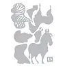 Sizzix PRE-ORDER Thinlits Die Set Winifred (664430) Sizzix PRE-ORDER Thinlits Die Set Winifred (664430)