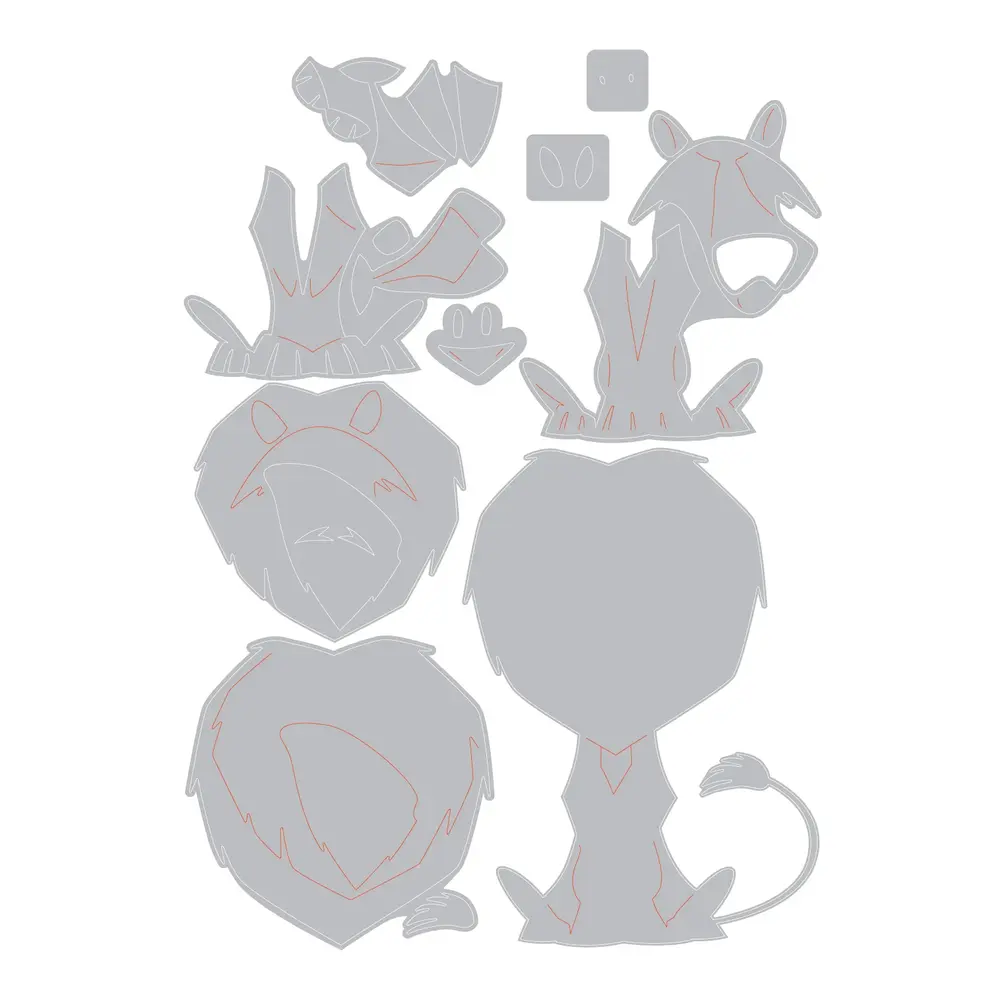 Sizzix PRE-ORDER Thinlits Die Set Harrison (665218) Sizzix PRE-ORDER Thinlits Die Set Harrison (665218)