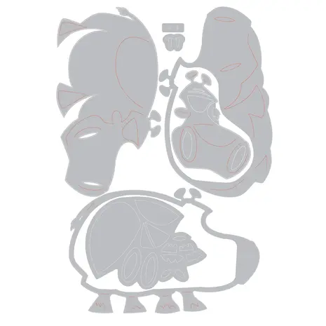Sizzix PRE-ORDER Thinlits Die Set Bernice (665366) Sizzix PRE-ORDER Thinlits Die Set Bernice (665366)