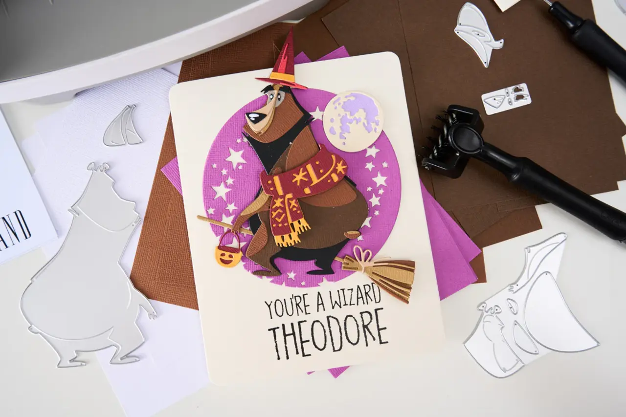 Sizzix PRE-ORDER Thinlits Die Set Mini Colorize Theodore (667215) Sizzix PRE-ORDER Thinlits Die Set Mini Colorize Theodore (667215)
