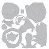 Sizzix PRE-ORDER Thinlits Die Set Mini Colorize Harrison (667223) Sizzix PRE-ORDER Thinlits Die Set Mini Colorize Harrison (667223)