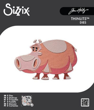Sizzix PRE-ORDER Thinlits Die Set Mini Colorize Bernice (667222) Sizzix PRE-ORDER Thinlits Die Set Mini Colorize Bernice (667222)
