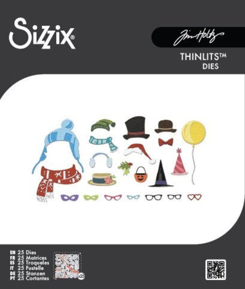 Sizzix PRE-ORDER Thinlits Die Set Small Accessories (667220) Sizzix PRE-ORDER Thinlits Die Set Small Accessories (667220)
