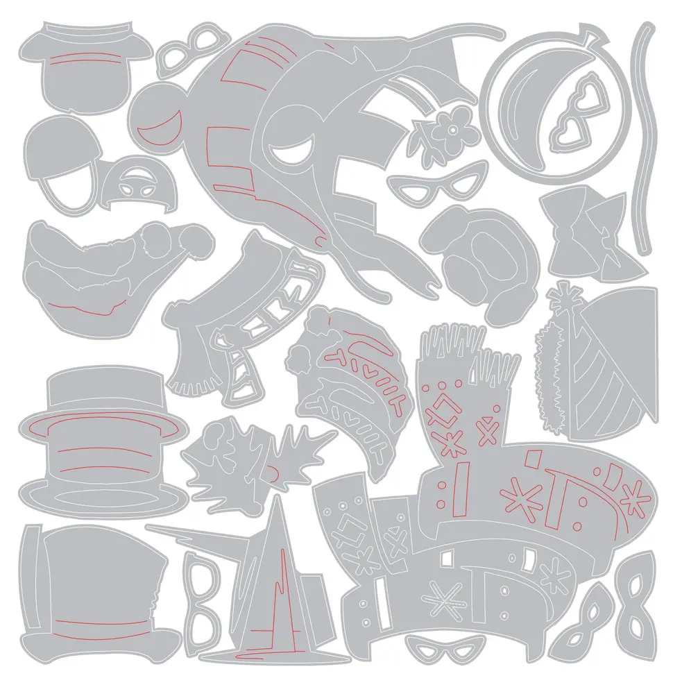 Sizzix PRE-ORDER Thinlits Die Set Small Accessories (667220) Sizzix PRE-ORDER Thinlits Die Set Small Accessories (667220)