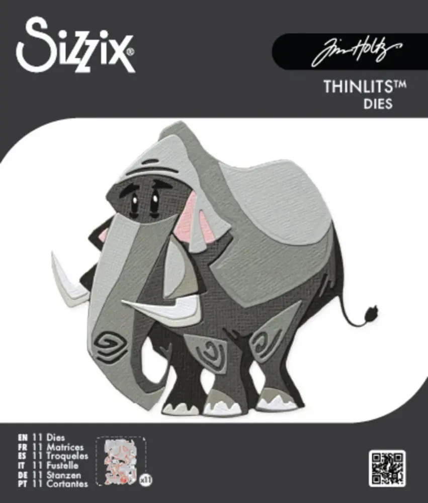 Sizzix Thinlits Die Set Clarence (664428) Sizzix Thinlits Die Set Clarence (664428)