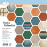 Elizabeth Craft Designs Rest & Relaxation 12x12 Inch Patterned Cardstock (C043)