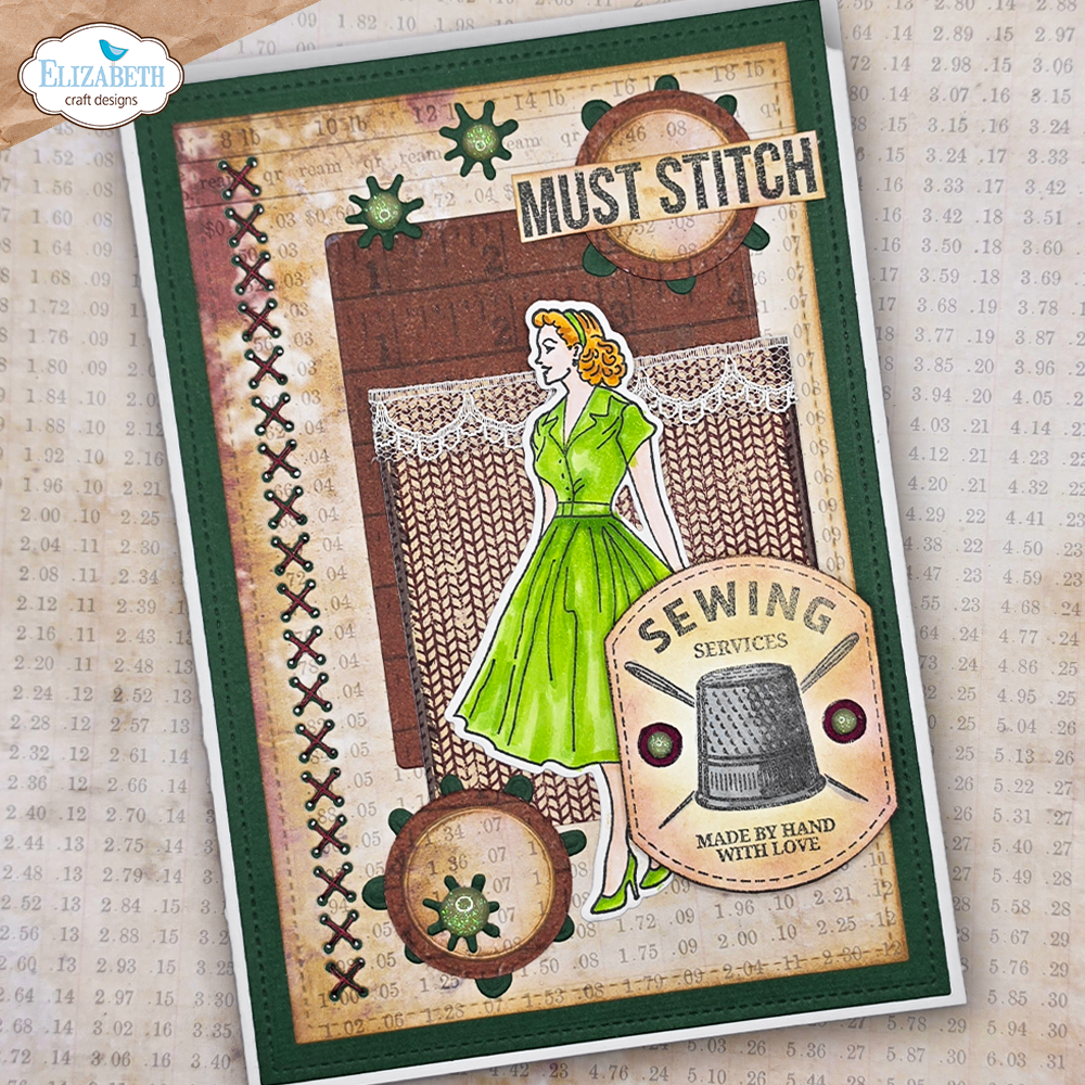 Elizabeth Craft Designs Rest & Relaxation A5 Clear Stamps Arts & Hobbies (CS452)
