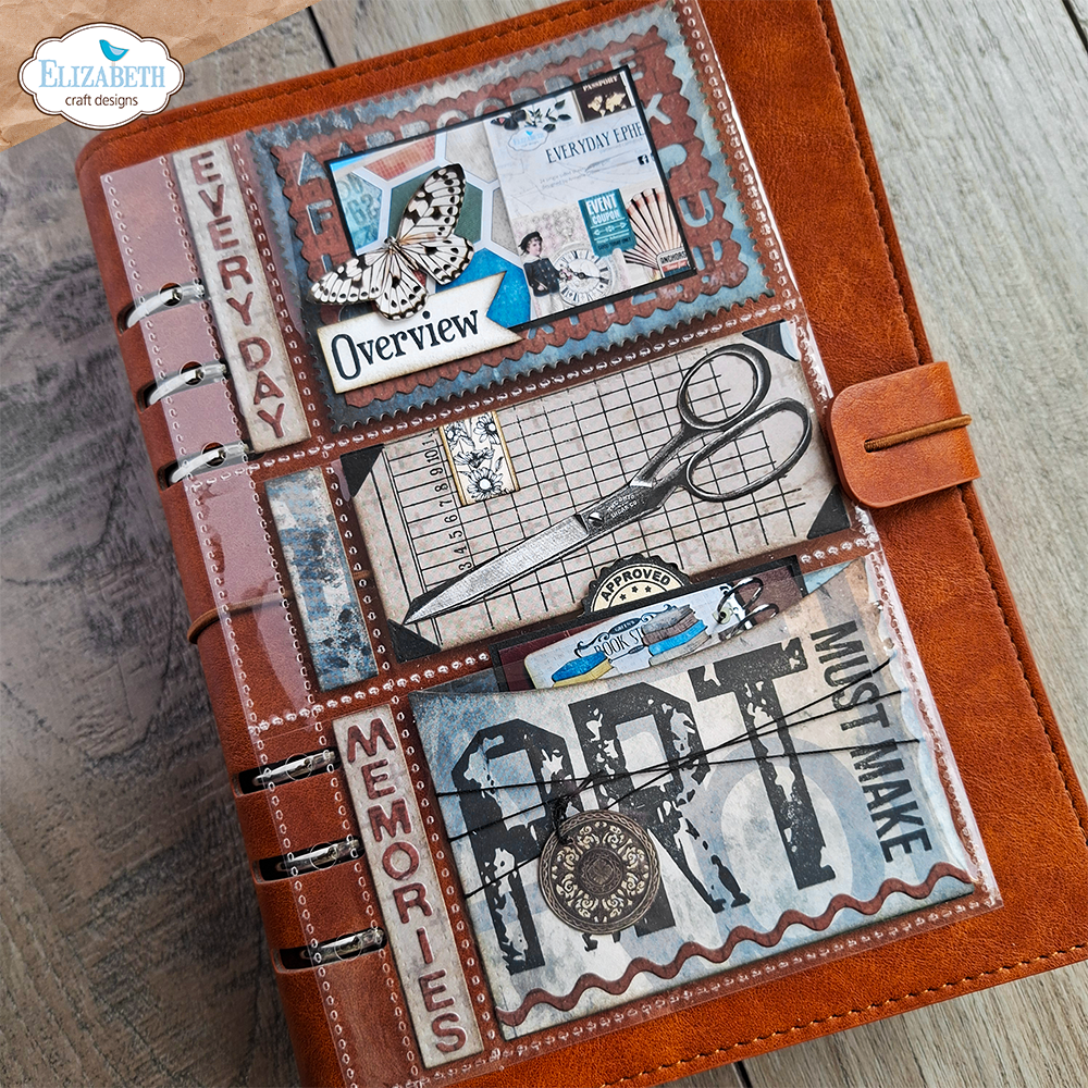 Elizabeth Craft Designs Rest & Relaxation A5 Clear Stamps Arts & Hobbies (CS452)