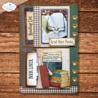 Elizabeth Craft Designs Rest & Relaxation Dies Library Pockets & Accessories (2358)