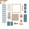 Elizabeth Craft Designs Rest & Relaxation Dies Summer Vibes (2359)