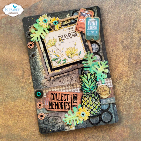 Elizabeth Craft Designs Rest & Relaxation Dies Summer Vibes (2359)