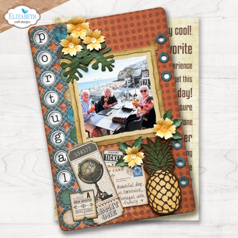 Elizabeth Craft Designs Rest & Relaxation Dies Pocket Page Inserts 4 (2361)