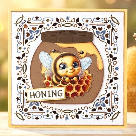 Berrie's Beauties Sweet Honey Bees Dies Honey Pot Delight (BBD10111)