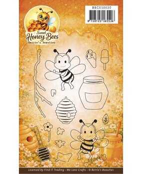 Berrie's Beauties Sweet Honey Bees Clear Stamp (BBCS10020)