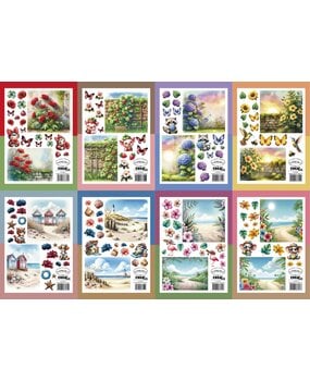 Crealies PRE-ORDER Knipvellen Bundel Zomer (CLSVP903)