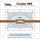 Crealies PRE-ORDER Cardzz Dies Postzegelvel Zoey (CLCZ466)