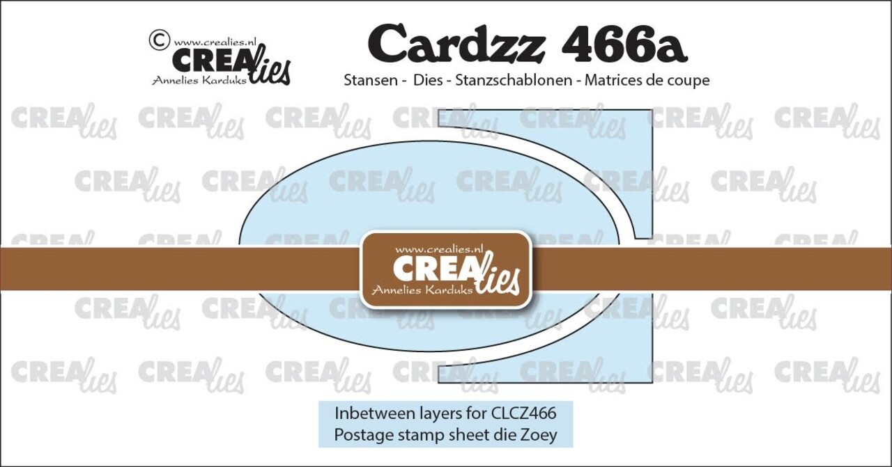 Crealies Cardzz Dies Tussenlaagjes voor CLCZ466 (CLCZ466a) Crealies Cardzz Dies Tussenlaagjes voor CLCZ466 (CLCZ466a)