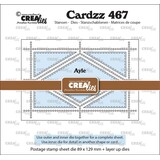 Crealies PRE-ORDER Cardzz Dies Postzegelvel Ayle (CLCZ467)