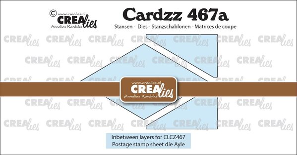 Crealies PRE-ORDER Cardzz Dies Tussenlaagjes voor CLCZ467 (CLCZ467a)