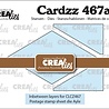 Crealies PRE-ORDER Cardzz Dies Tussenlaagjes voor CLCZ467 (CLCZ467a)