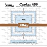 Crealies Cardzz Dies Postzegelvel Britt (CLCZ468)