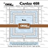 Crealies PRE-ORDER Cardzz Dies Postzegelvel Britt (CLCZ468)