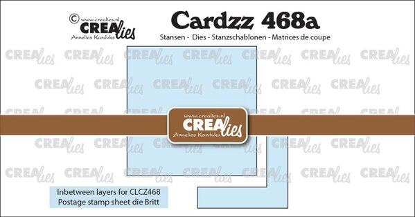 Crealies PRE-ORDER Cardzz Dies Tussenlaagjes voor CLCZ468 (CLCZ468a)