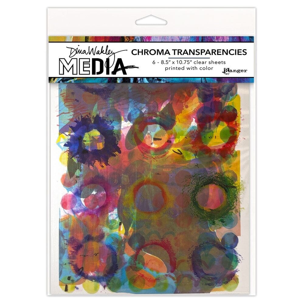 Dina Wakley MEdia Transparencies Painted Elements (MDA92735) Dina Wakley MEdia Transparencies Painted Elements (MDA92735)