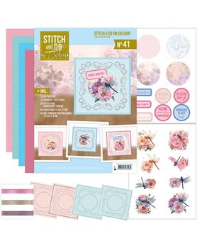 Find It Trading Stitch and Do on Colour Dragonflies (STDOOC10041)