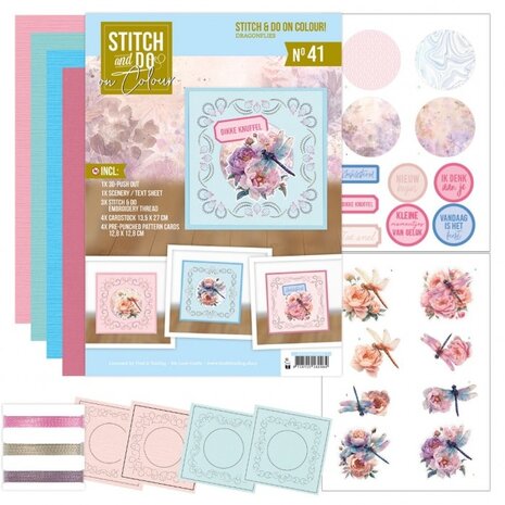 Find It Trading Stitch and Do on Colour Dragonflies (STDOOC10041)