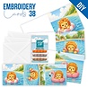 Find It Trading Stitch and Do Embroidery Cards Sweet Summer Lion (STDOPP038)